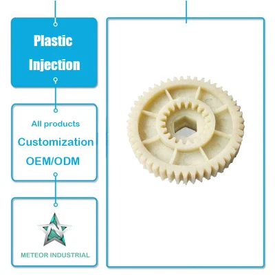 Componenti di prodotti in plastica personalizzati Attrezzature industriali Parti di macchine Stampi per iniezione di ingranaggi in plastica